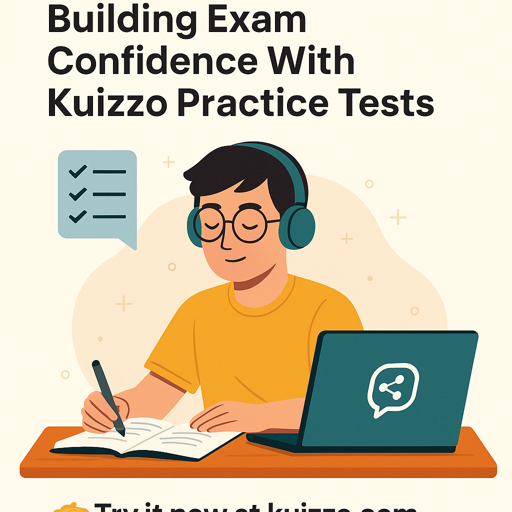 🏆 Step-by-Step Guide to Building Exam Confidence With Kuizzo Practice Tests